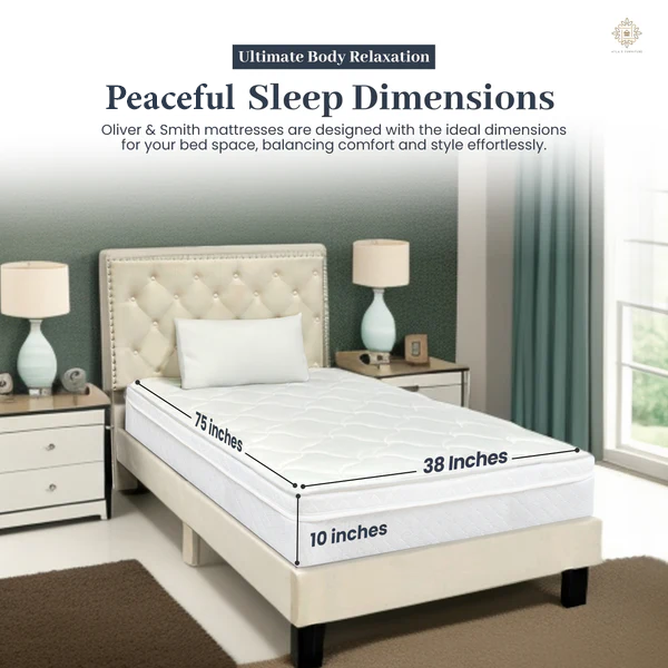 The Regular · 10" Medium Plush Bonnell Spring Mattress