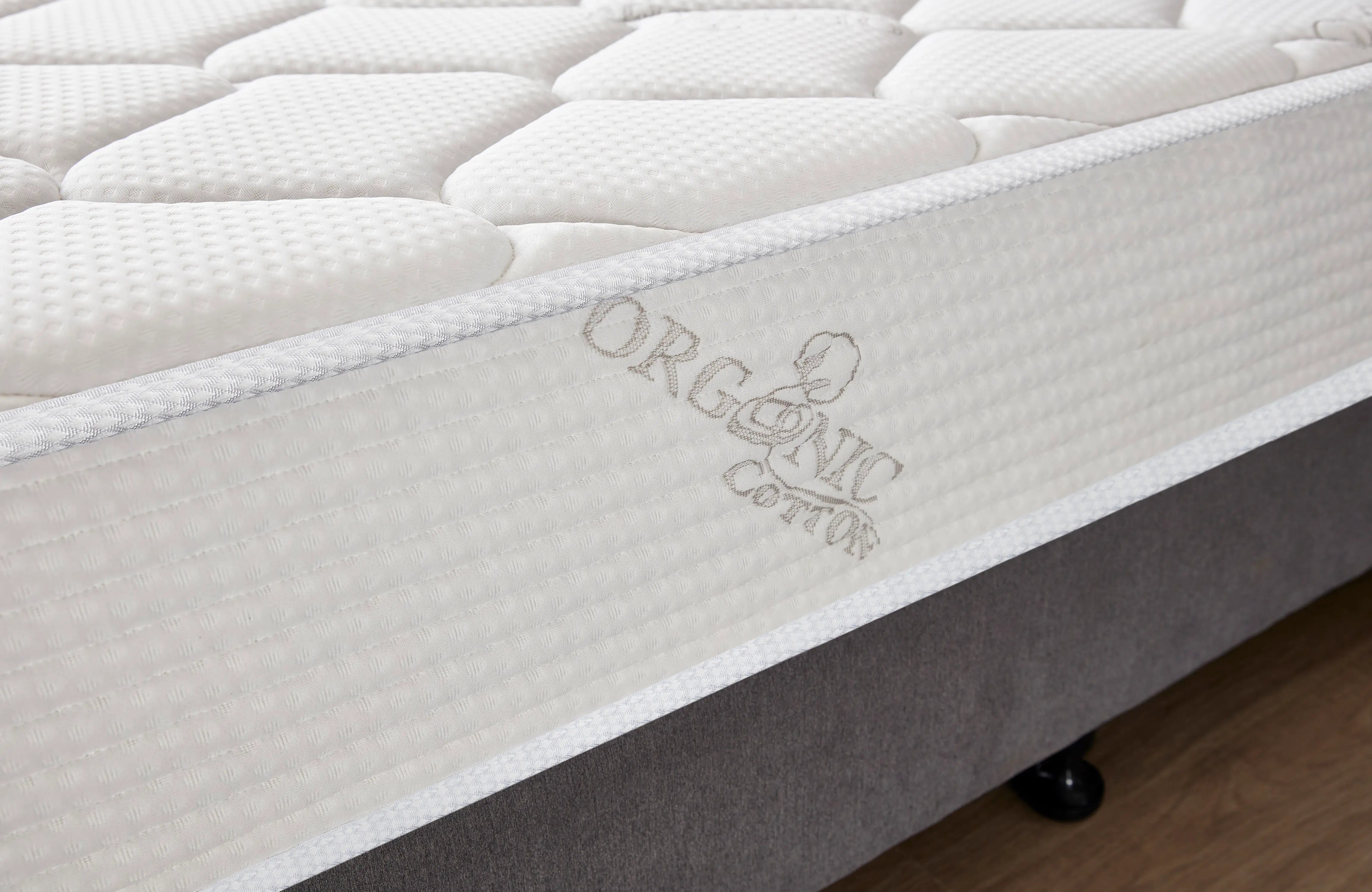 THE PREMIUM - 10" - Medium Firm - Tight Top - Encased Spring and Foam - Organic Cotton Mattress