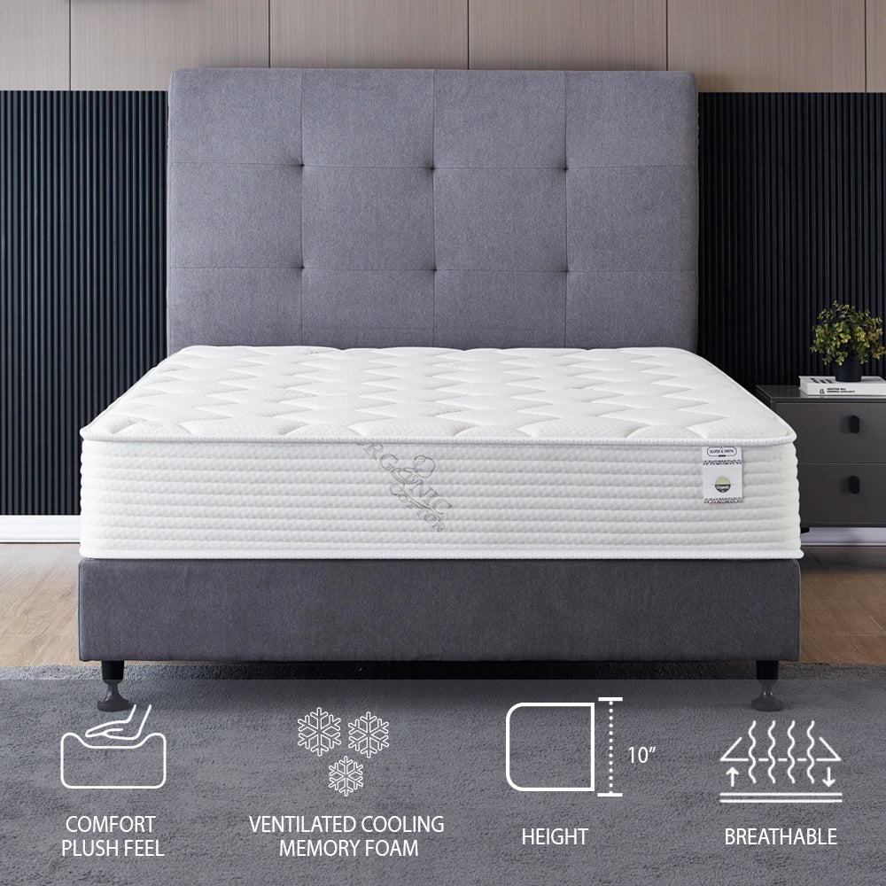 THE PREMIUM - 8" - Spring & Foam Hybrid Mattress