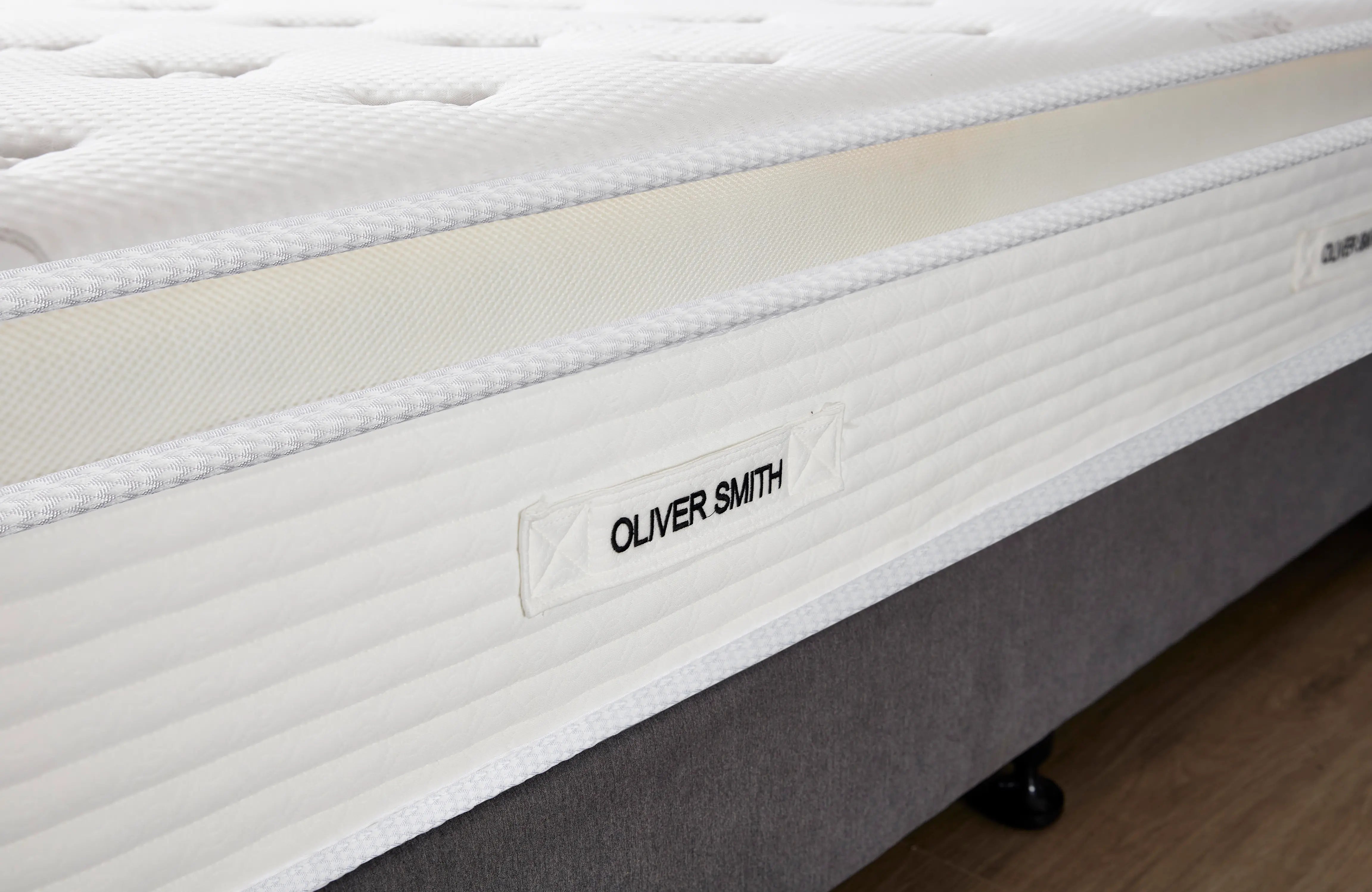 THE LUX - 12" - MEDIUM - Cool Memory Foam Encased Spring Mattress - Organic Cotton Mattress
