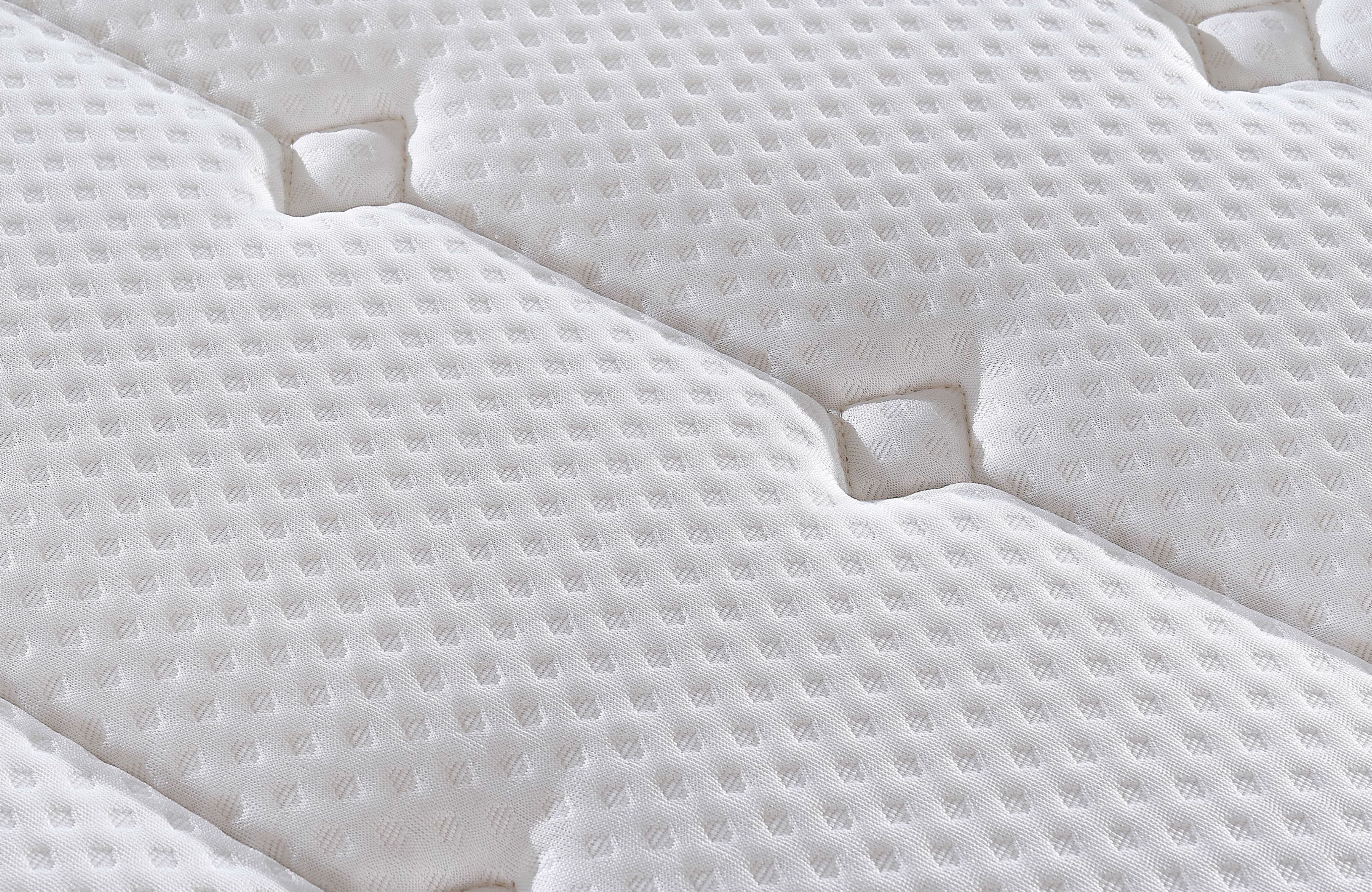 THE SUPER LUX - 14" - "THE COMFORT" Medium Plush - Cool Memory Foam & Spring Hybrid Mattress with Breathable Cover